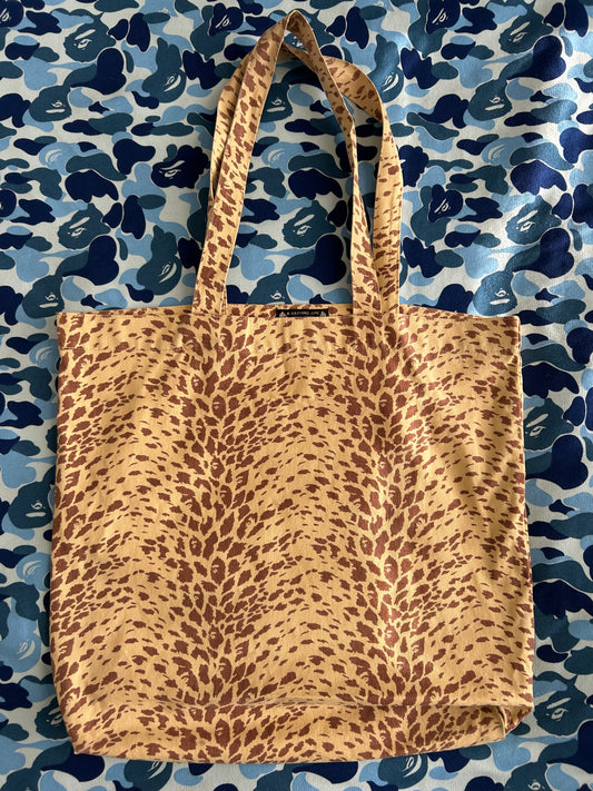 Nigo Era BAPE tote bag Rare Cheetah Camo