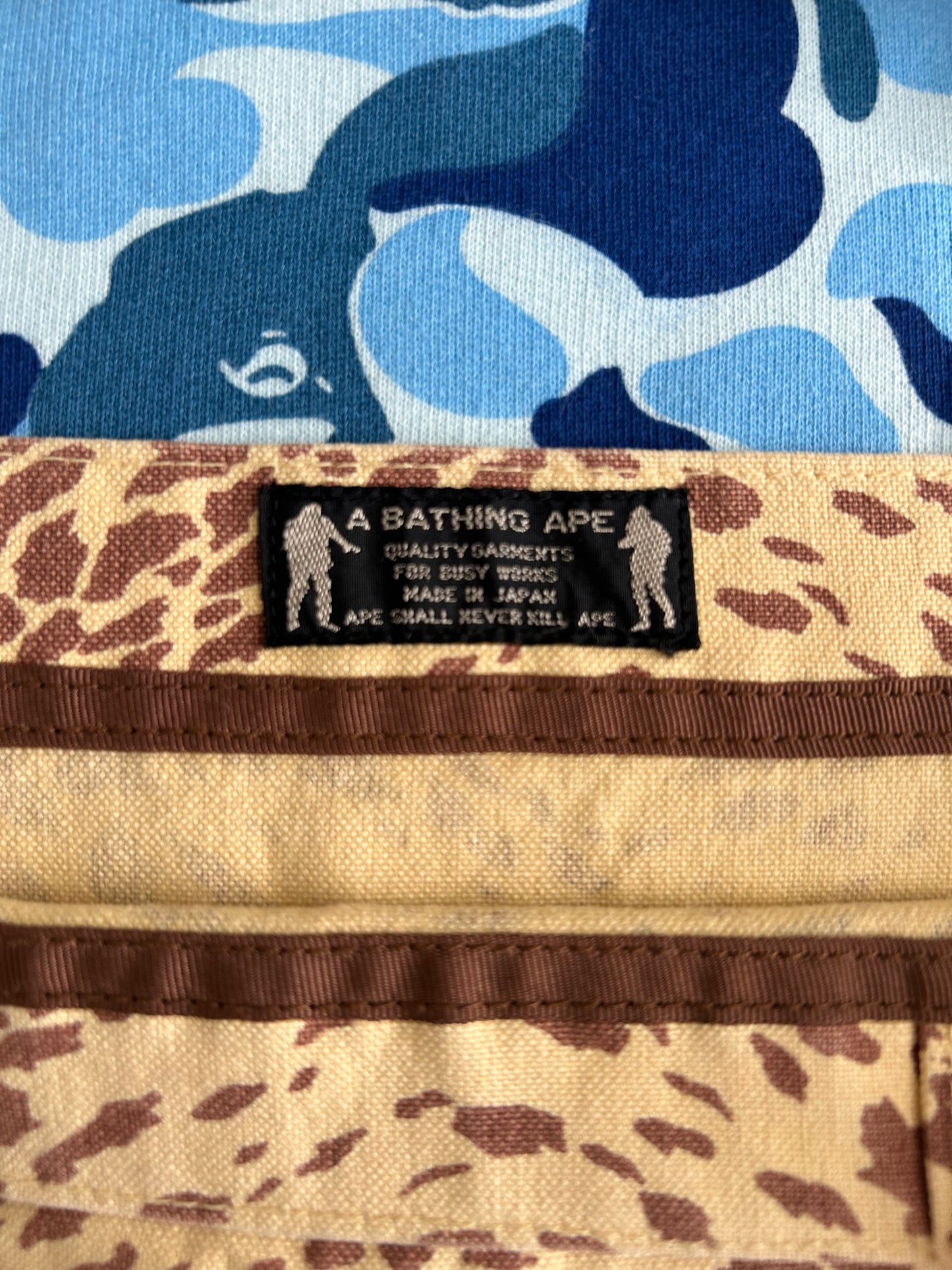 Nigo Era BAPE tote bag Rare Cheetah Camo